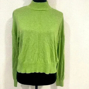 Cotton-on Light Green Mock Beck Sweater- Size M